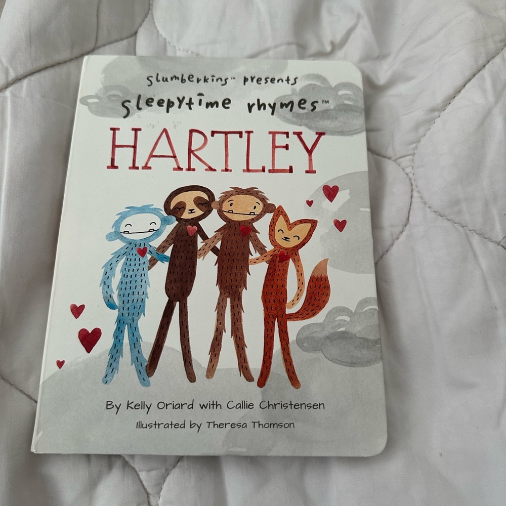 New Slumberkins Hartley Hardcover Book